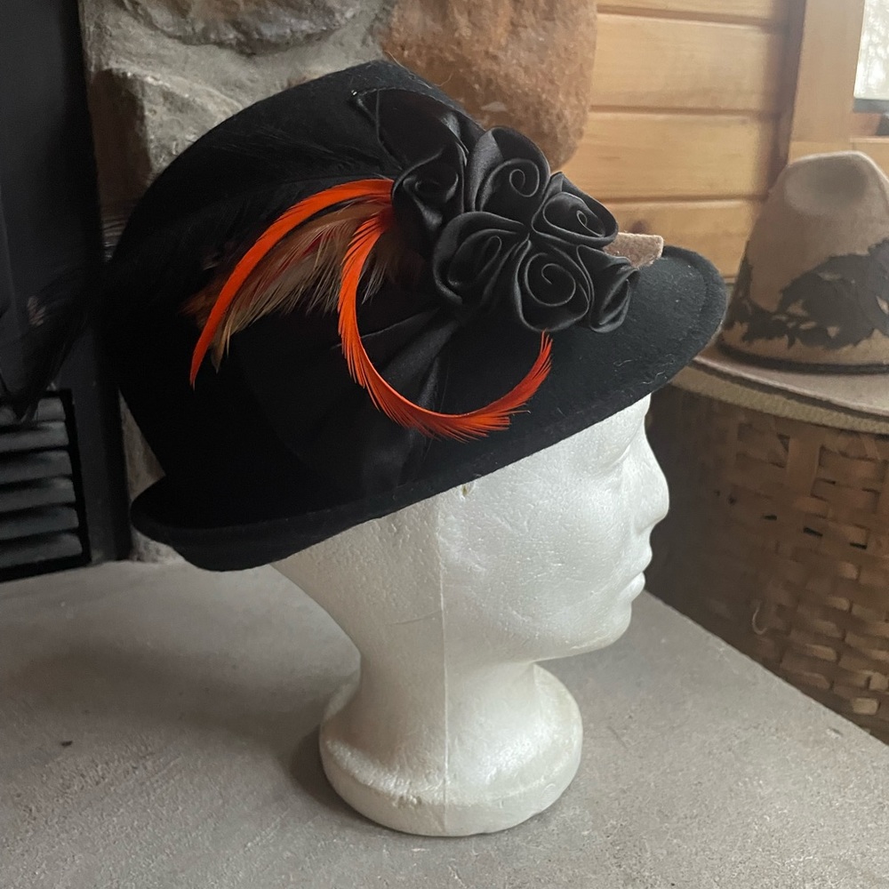 Ornate Wool Fedora‎